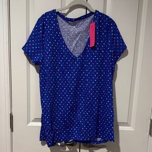 Lilly Pulitzer Etta V-Neck Women's Tee